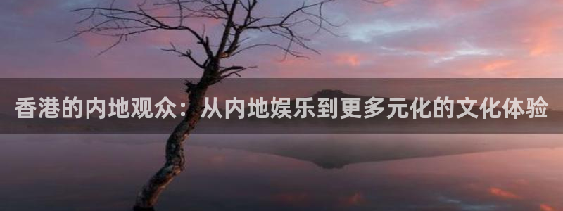 超凡国际pg电子游戏官网：香港的内地观众：从内地娱乐到更多元化的文化体验